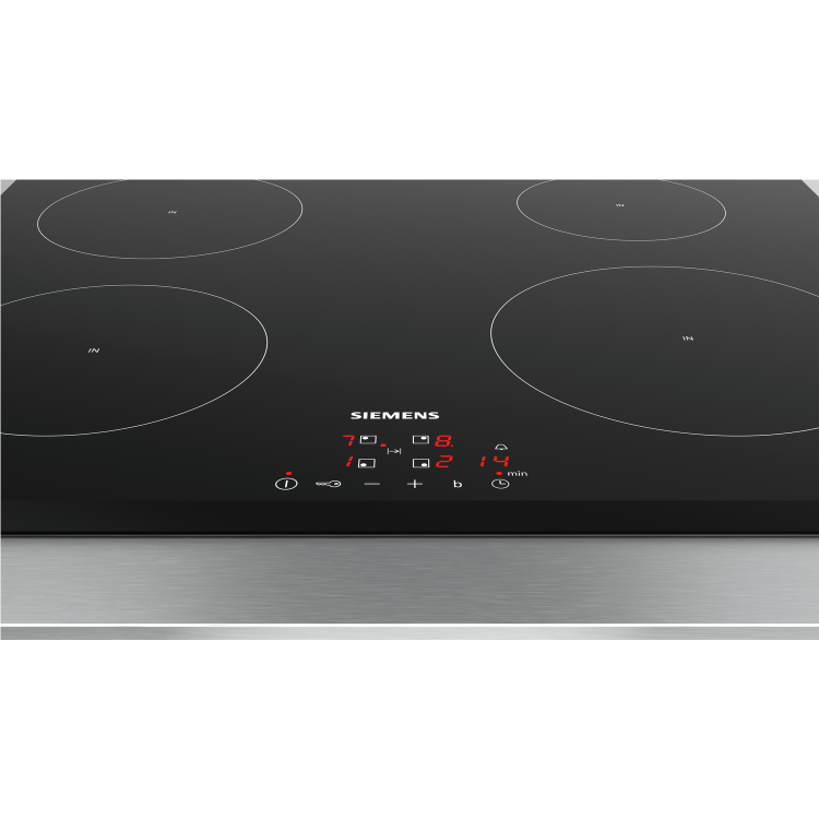 Siemens iQ100 60cm 4 Zone Induction Hob with 13Amp Plug
