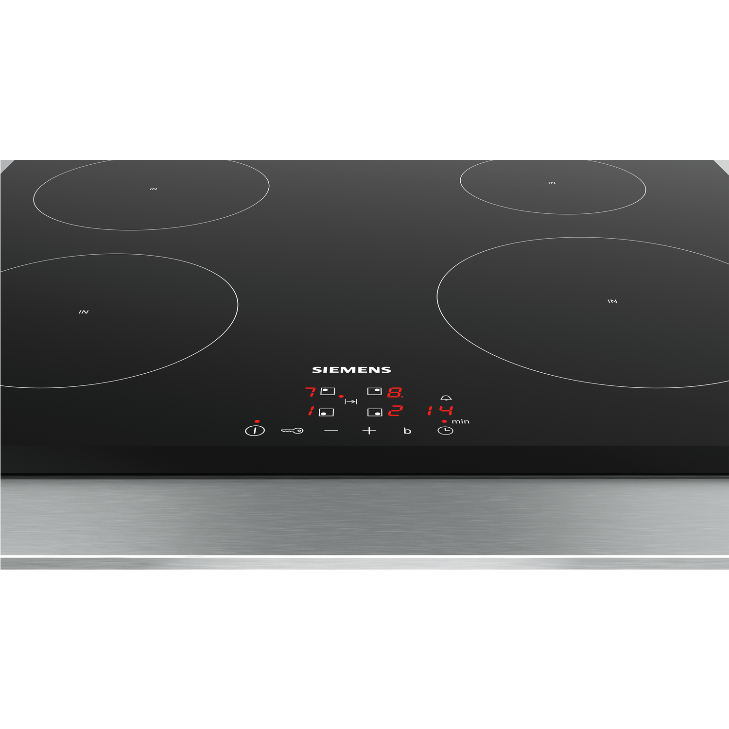 Siemens iQ100 60cm 4 Zone Induction Hob with 13Amp Plug EU631BEF1B