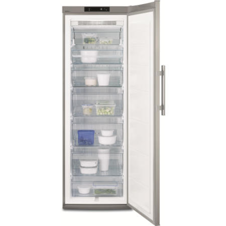 Electrolux EUF2742AOX Free-Standing Freezer in Silver+Stainless Steel Door with Antifingerprint