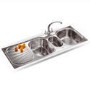 Franke EUX671PACK Erica Silk Steel Sink and Tap Designer Pack