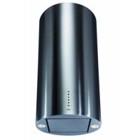GRADE A1 - CDA EVCK4SS 40cm Cylinder Island Cooker Hood Stainless Steel
