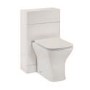500mm White Back to Wall Toilet Unit Only - Camborne