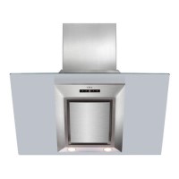 Refurbished CDA EVG9SS Designer Angled 90cm Chimney Cooker Hood Stainless Steel