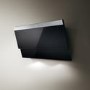 Elica EVITA-BLK Decorative 80cm Angled Chimney Cooker Hood Black
