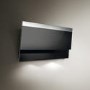Elica EVITA-BLK Decorative 80cm Angled Chimney Cooker Hood Black