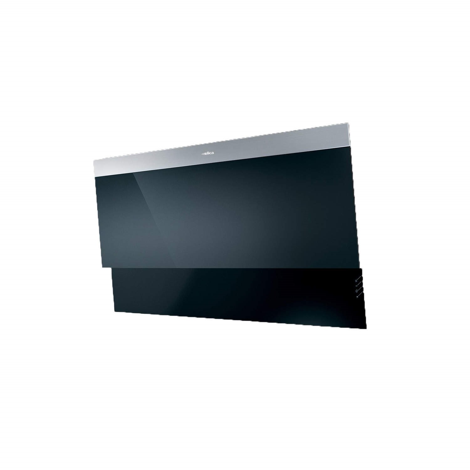 Elica EVITAWH EVITAWH Decorative 80cm Angled Chimney Cooker Hood White Appliances Direct