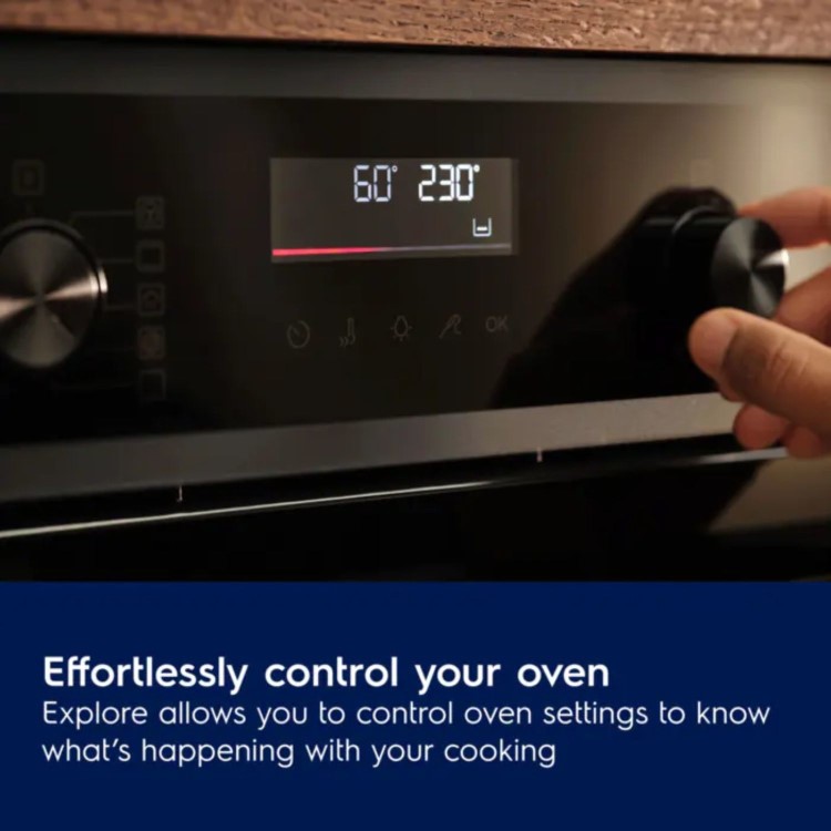 Electrolux Built-In Microwave with Grill - Black