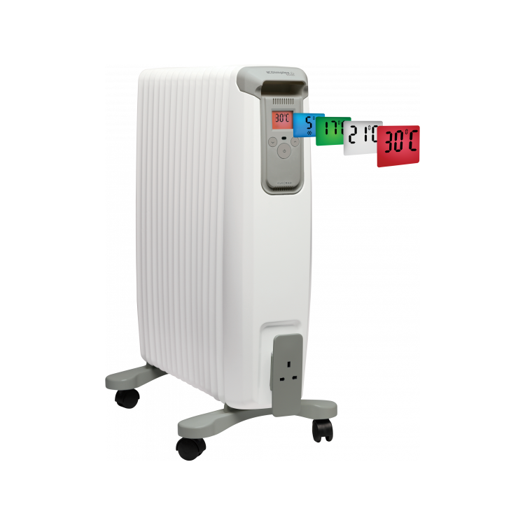 GRADE A5 - Dimplex EvoRad 2kW Portable Oil Free Electric Radiator with 2 Heat Settings and Runback timer 
