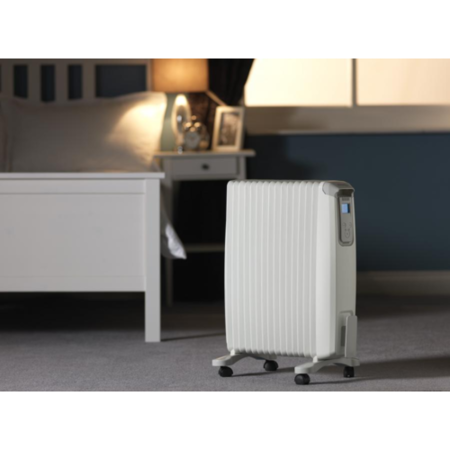 GRADE A5 - Dimplex EvoRad 2kW Portable Oil Free Electric Radiator with 2 Heat Settings and Runback timer 
