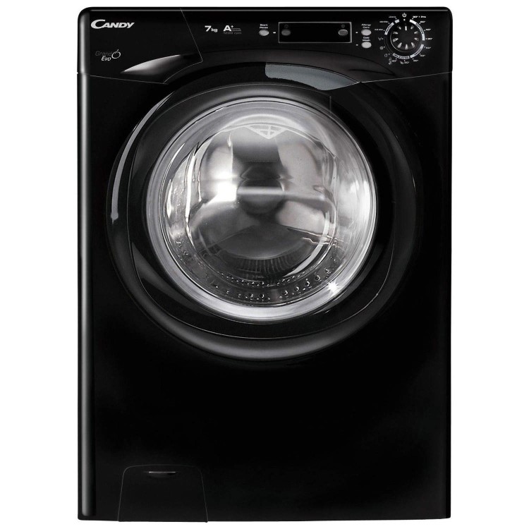 Candy EVOS7122DB-80 GrandO Evo 7kg Load 1200rpm Freestanding Washing Machine - Black