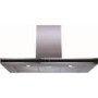CDA 100cm Slimline Chimney Cooker Hood - Stainless Steel