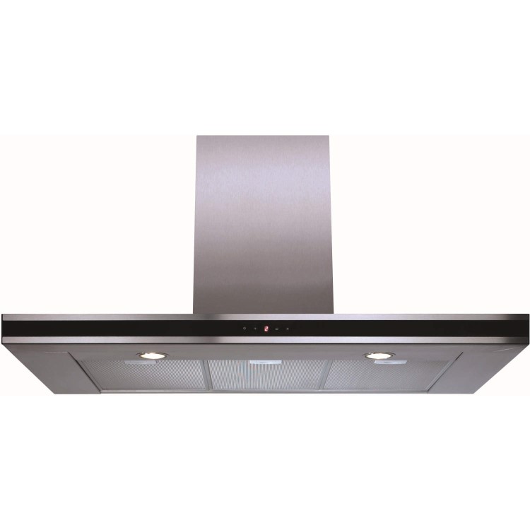 CDA 100cm Slimline Chimney Cooker Hood - Stainless Steel