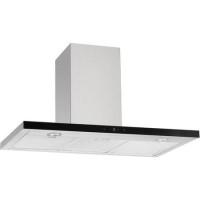 CDA 100cm Slimline Chimney Hood - Stainless Steel