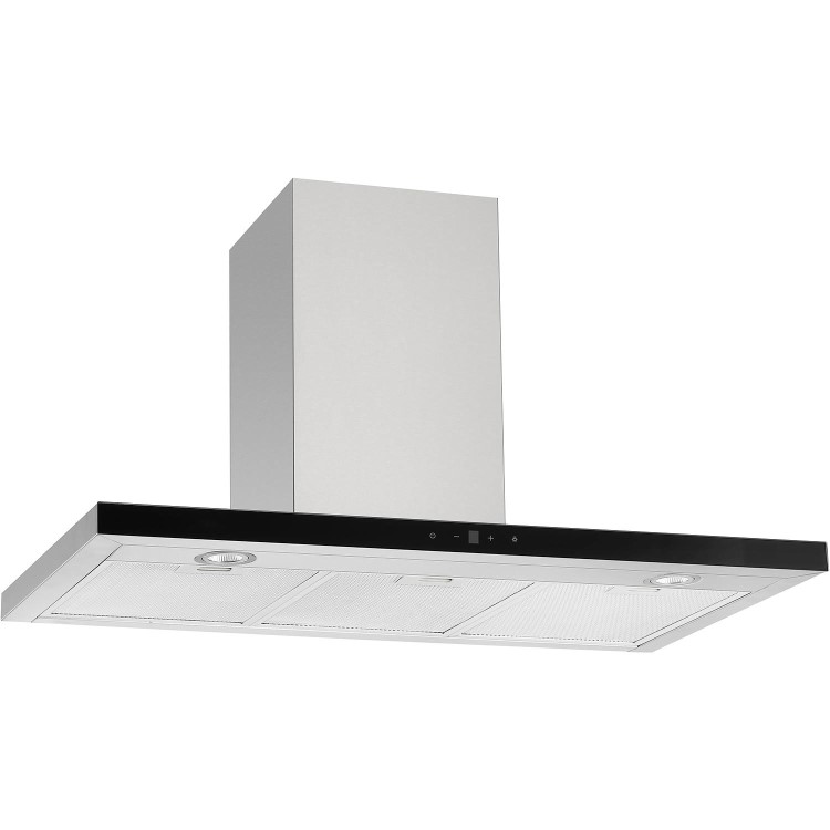 CDA 100cm Slimline Chimney Hood - Stainless Steel