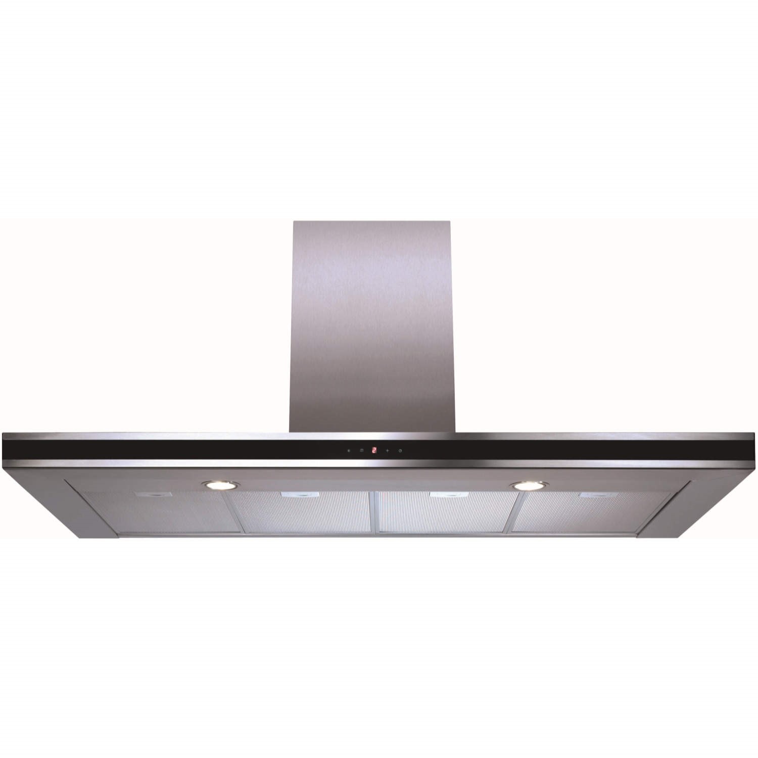 CDA 120cm Slimline Chimney Cooker Hood - Stainless Steel