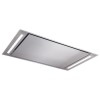 CDA EVX110WH 110cm Ceiling Cooker Hood With Remote Control - White