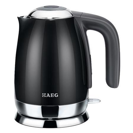 AEG EWA7102-U 3kw 1.5L Stainless Steel Cordless Kettle Gloss Black