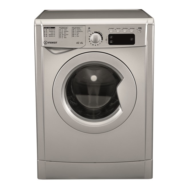 Indesit 8kg Wash 6kg Dry 1400rpm Washer Dryer - Silver