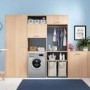 Refurbished Indesit EWDE861483SUK Freestanding 8/6KG 1400 Spin Washer Dryer Silver