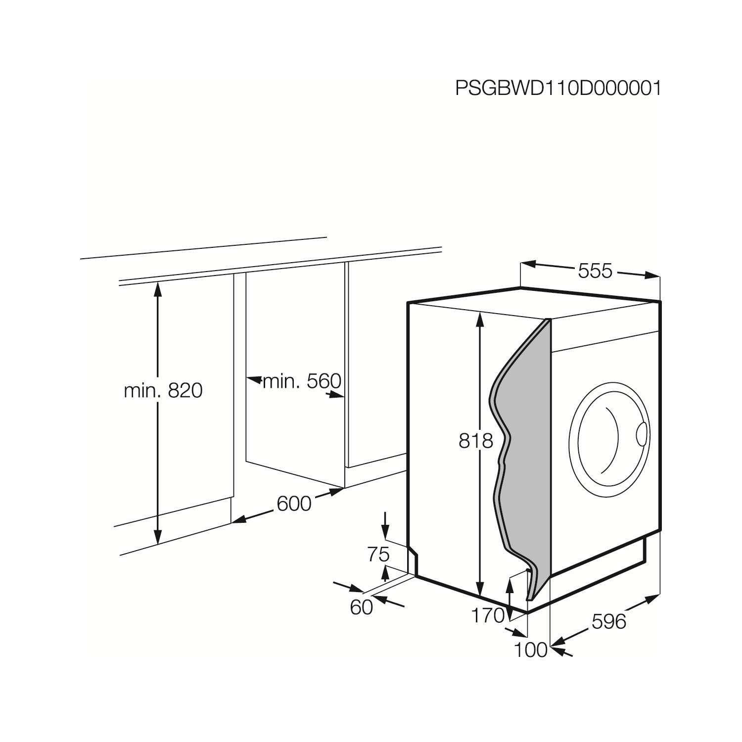 Electrolux Lavatrice Guarnizione Porta Gomma Mantice 1325615308 Electrolux Lavatrice Guarnizione Porta Gomma Mantice 1325615308
