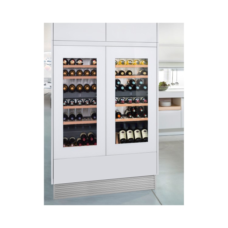 Liebherr Vinidor Dual Zone 51 Bottle Built-in Wine Cabinet - White