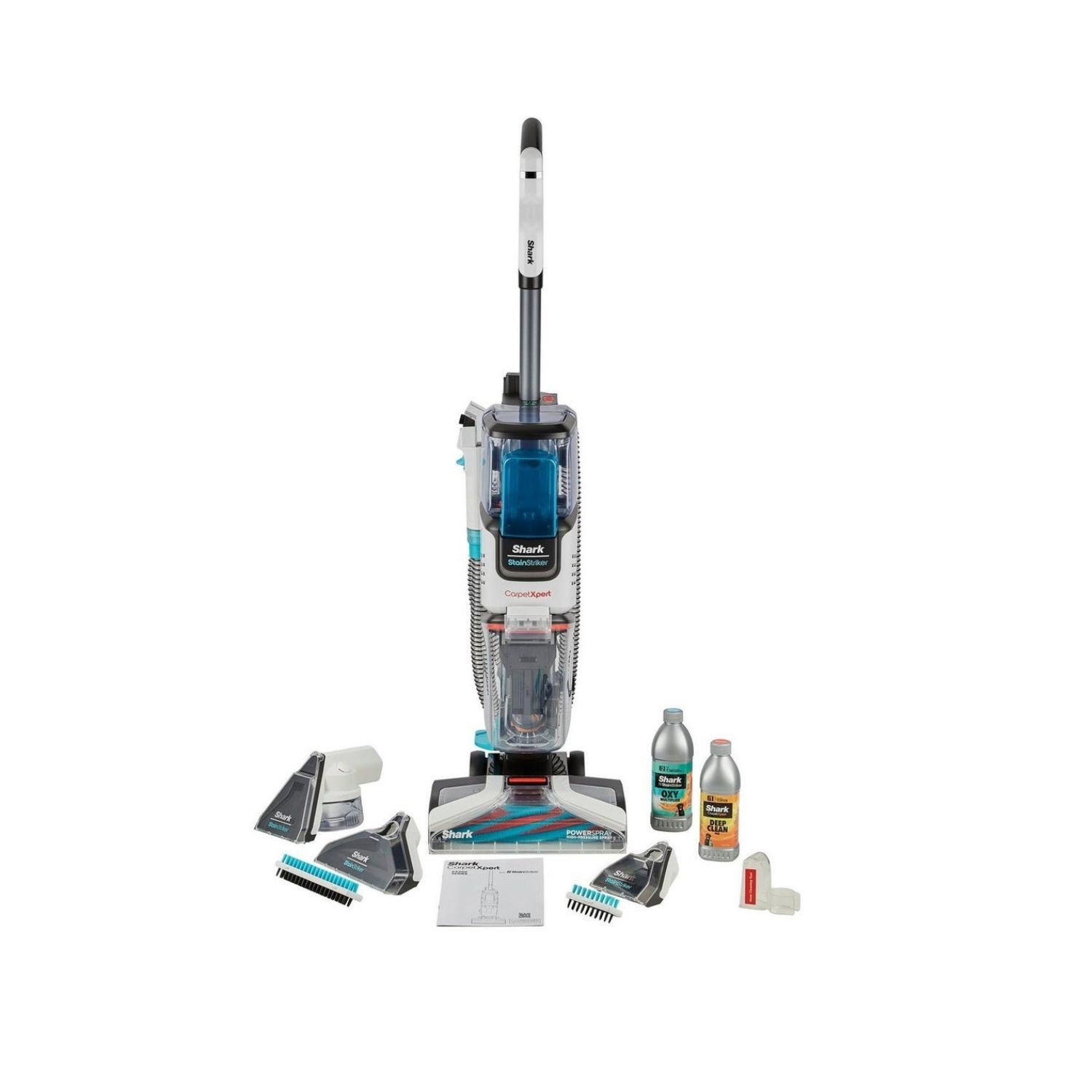 Shark EX200UK  CarpetXpert Deep Carpet Cleaner with Built-In StainStriker