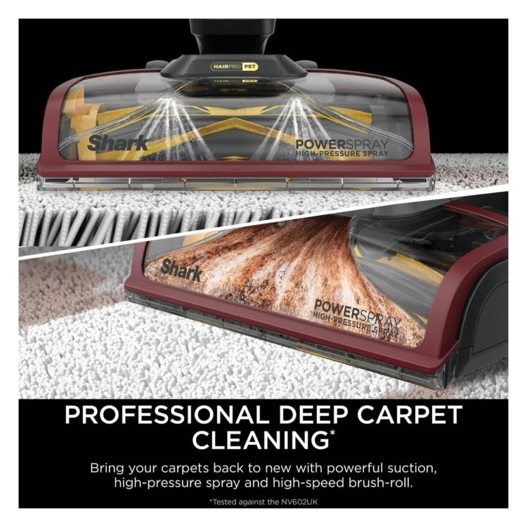 Shark EX220UK CarpetXpert HairPro Pet Deep Carpet Cleaner – Grey & Burgundy Carpet Washer