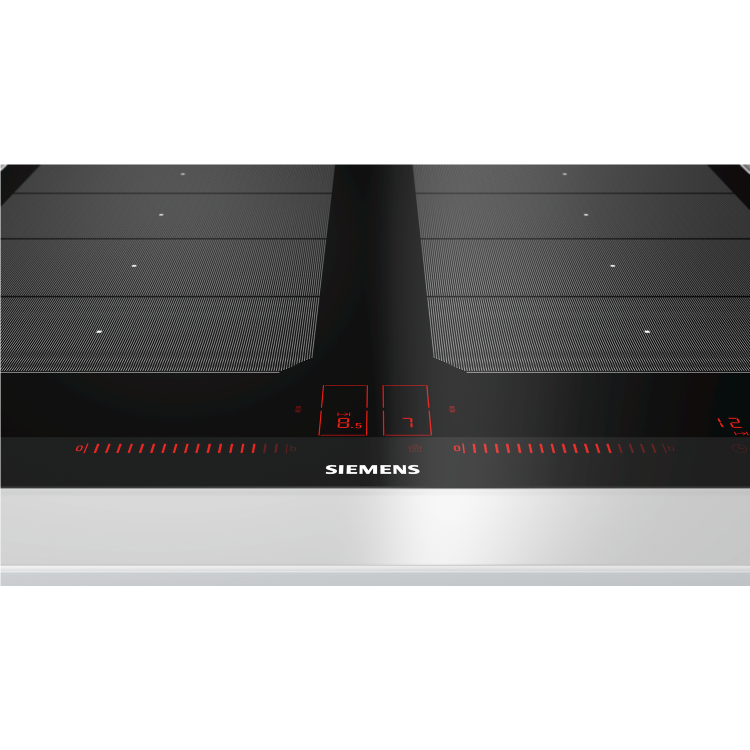 Siemens EX675LXC1E iQ700 LighSlider 59cm Four Zone Induction Hob Black With 2 flexInduction Zones And Current Management - Can Be Used On 13 Amp Fuse