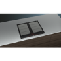 Siemens EX675LXC1E iQ700 LighSlider 59cm Four Zone Induction Hob Black With 2 flexInduction Zones And Current Management - Can Be Used On 13 Amp Fuse