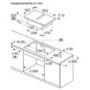 Siemens iQ700 80cm 4 Zone Induction Hob with Integrated Ventilation System