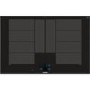 Siemens EX875KYE1E iQ700 Stainless Steel Side Trim Bevelled Frront Edge 812 mm Induction Hob - Black