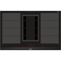 Siemens EX875LX34E iQ700 81cm Venting Induction Hob - Black