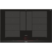GRADE A1 - Siemens EX877LYC1E StudioLine Touch Control 81cm Four Zone Induction Hob Black With 2 FlexInduction Zones