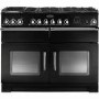 Rangemaster 80520 Excel 110cm Dual Fuel Range Cooker Black