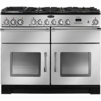 Rangemaster 80540 Excel 110cm Dual Fuel Range Cooker Silver