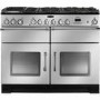 Rangemaster 80540 Excel 110cm Dual Fuel Range Cooker Silver