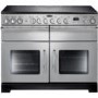 Rangemaster 81030 Excel 110cm Electric Range Cooker With Ceramic Hob - Silver