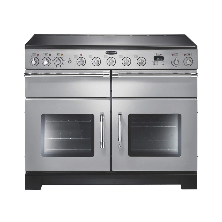 Rangemaster 97450 Excel 110cm Electric Range Cooker With Induction Hob - Silver