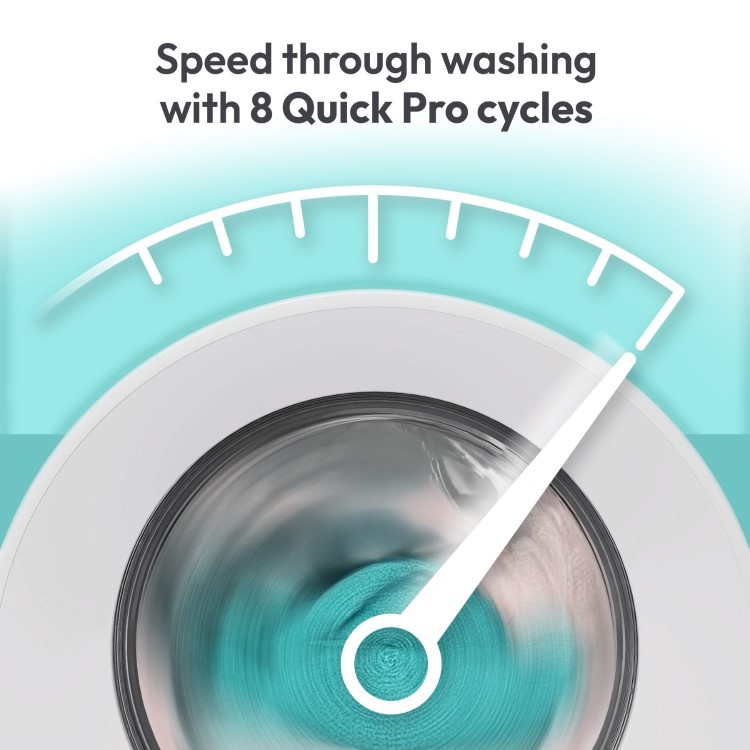 Candy Quick 8kg 1400rpm  Washing Machine - White