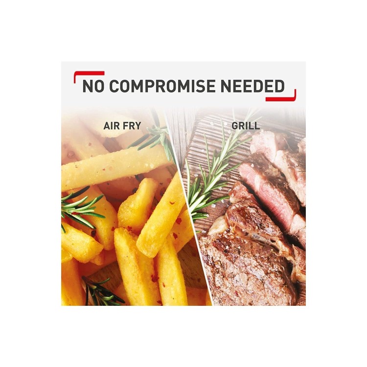 Tefal Easy Fry Classic 2-in-1 Air Fryer & Grill - Black
