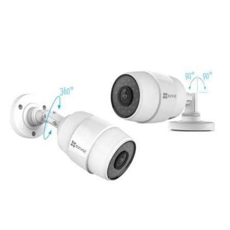 EZVIZ Wireless 720P C3C Outdoor Bullet Camera 2.8mm Lens 30m Night Vision IP66 Micro SD/Cloud Storag