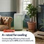 electriQ EcoPlus 12000 BTU  A+ Low Energy  Smart Quiet Portable AC & Heater