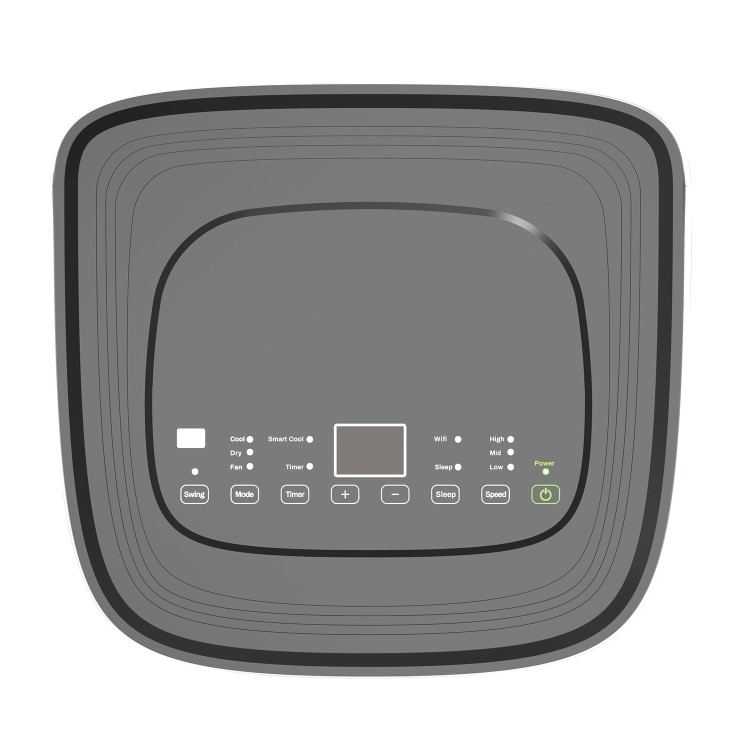 Refurbished electriQ EcoSilent 10000 BTU WIFI Portable Air Conditioner for rooms up to 28 sqm