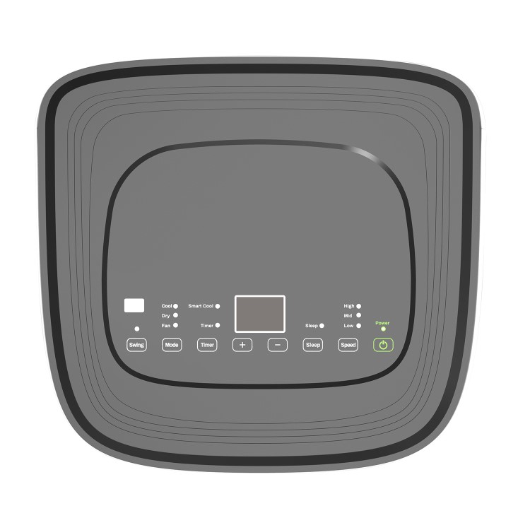 electriQ EcoSilent 10000 BTU Portable Air Conditioner - for rooms up to 28 sqm