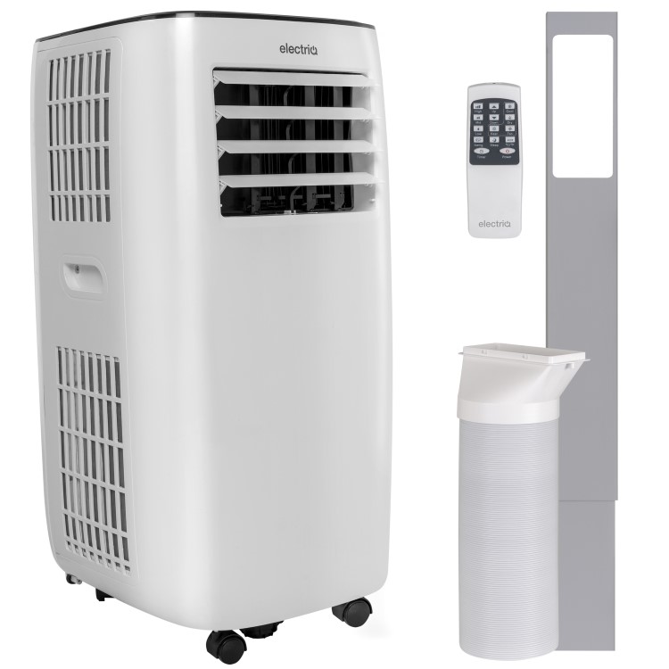 electriQ EcoSilent 10000 BTU Portable Air Conditioner - for rooms up to 28 sqm