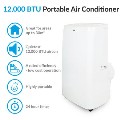 Refurbished-electriQ 12000 BTU Quiet Portable Air Conditioner