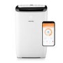 electriQ EcoSilent 10500 BTU Smart Portable Air Conditioner with Air Purifier and Heat Pump 