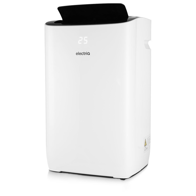 electriQ EcoSilent 10500 BTU Smart Portable Air Conditioner with Air Purifier and Heat Pump 