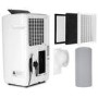 electriQ EcoSilent 10500 BTU Smart Portable Air Conditioner with Air Purifier and Heat Pump 
