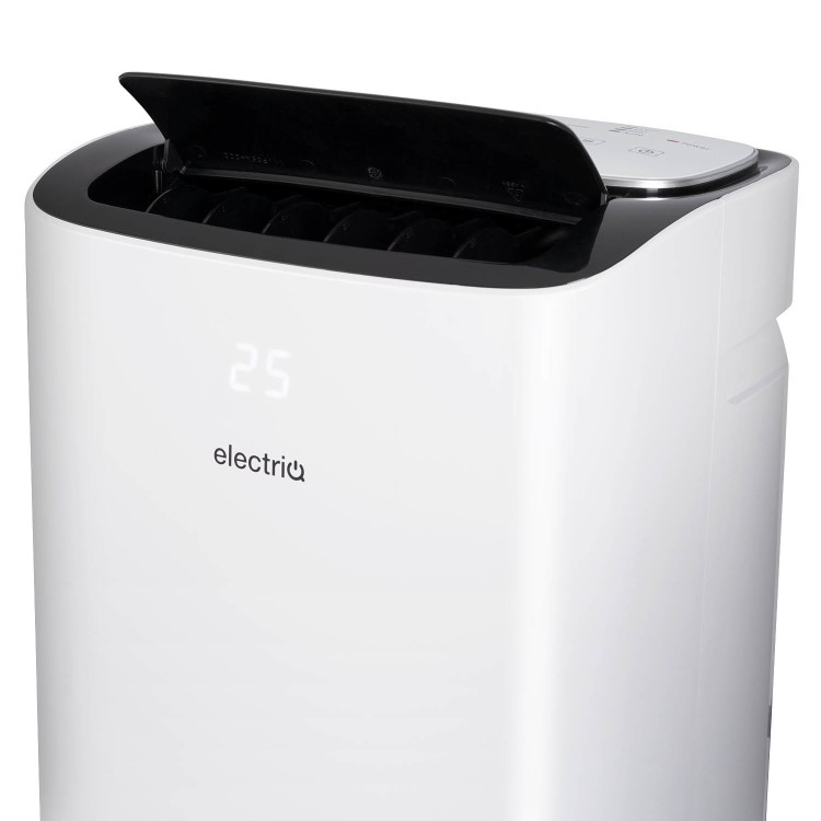 electriQ EcoSilent 10500 BTU Smart Portable Air Conditioner with Air Purifier and Heat Pump 